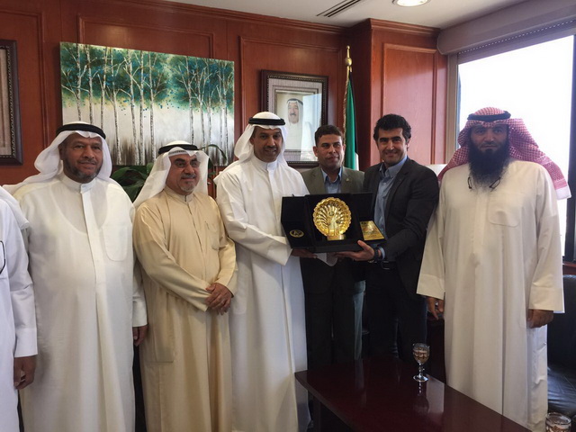 فليطح استقبل رئيس الاتحاد الأسيوي للصم